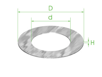 Valve Spring Washer 10.2mm x 7.4mm