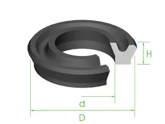 Seal 5/8" x 8.6mm x 4mm