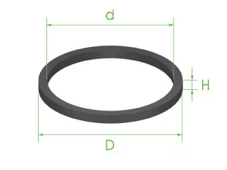 Seal Caliper 48.1mm x 3.2mm