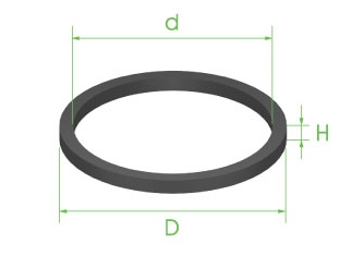 Seal Caliper 45.5mm x 3.2mm