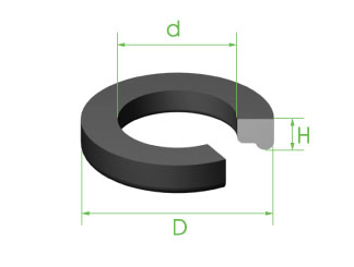 Seal Channel 12.6mm x 7.8mm x 2.3mm