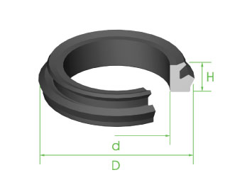 Seal 1 3/4" x 34.5mm x 7mm