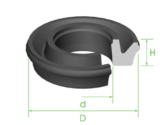 Seal 7/8" x 11.5mm x 7mm