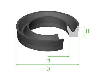 Seal 1 5/16" x 14.2mm x 9.5mm