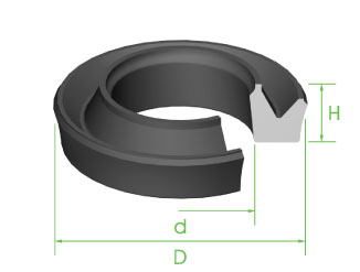 Seal 15/16" x 14mm x 6.4mm