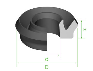 Seal 13/16" x 8.3mm x 7.5mm