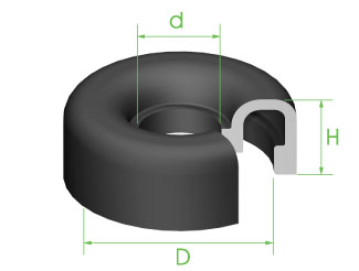 Boot Wheel Cylinder 22mm x 7mm x 9mm