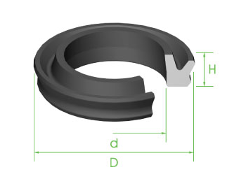 Seal 5/8" x 9.7mm x 5.8mm