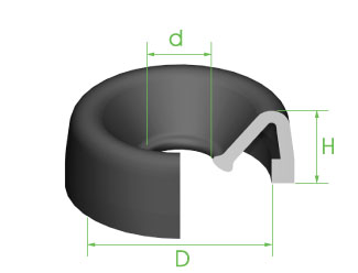 Boot Wheel Cylinder 35.5mm x 13mm x 12mm
