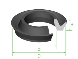 Seal 13/16" x 13.6mm x 5.1mm