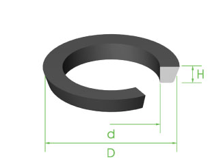 Seal Solid 15/16" x 14.4mm x 5.9mm