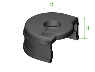 Boot Wheel Cylinder 28.5mm x 11mm x 18.8mm