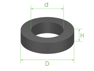 Valve Pad 7/8" x 12mm x 4.8mm