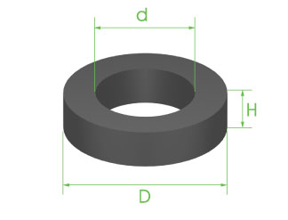 Seal Channel 15.2mm x 10mm x 3.2mm