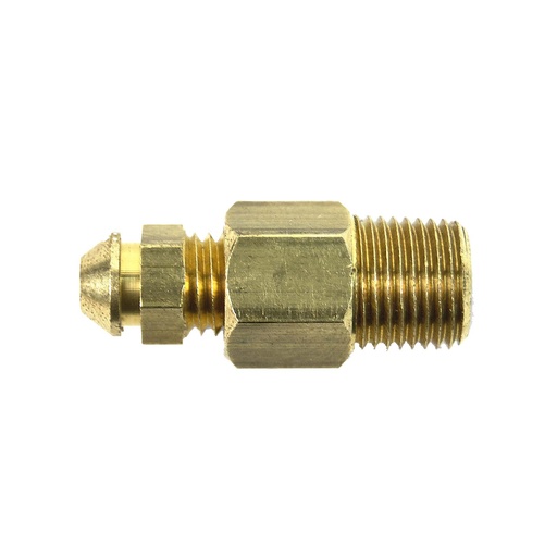 [BSA18NPTB] Bleed Screw Adapter 1/8" NPT Brass