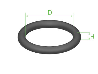 [OR3X2E70] O-Ring 3 x 2 EPDM 70