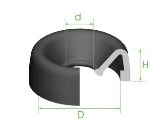 [20799] Boot Wheel Cylinder 29.5mm x 8.8mm x 10mm