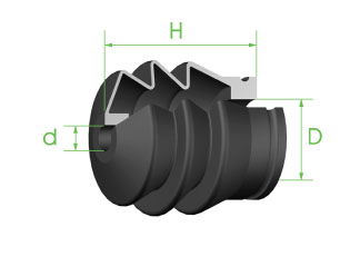 [21537] Boot Slave Cylinder 23.3mm x 4.5mm x 28mm