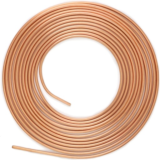 [BT516SRG] Bundy Tube 5/16" Steel 7.62M Roll Gold