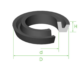 [10576] Seal 3/4" x 8.5mm x 4.8mm