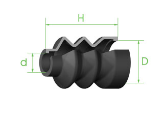 [20818] Boot Slave Cylinder 43mm x 19mm x 69mm