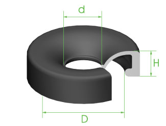 [P4699] Boot Wheel Cylinder 44mm x 18.5mm x 19mm