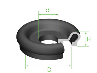 [P4461] Boot Wheel Cylinder 25.5mm x 8.5mm x 13mm