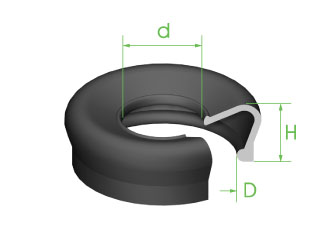 [22236] Boot Wheel Cylinder 20.4mm x 13.2mm x 15.7mm