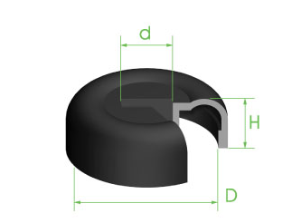 [P3599] Boot Wheel Cylinder 38mm x 8.5mm x 10mm