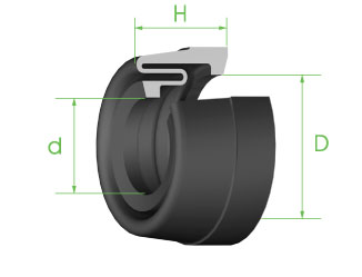 [51590] Boot Slide Pin 16mm x 11.5mm x 12mm